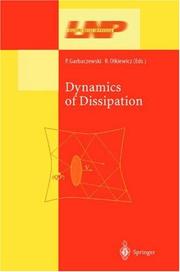 Cover of: Dynamics of Dissipation