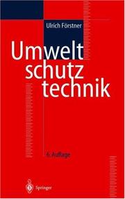 Cover of: Umweltschutztechnik