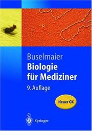 Cover of: Biologie für Mediziner (Springer-Lehrbuch)