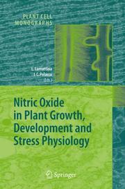 Cover of: Nitric Oxide in Plant Growth, Development and Stress Physiology (Plant Cell Monographs) by 