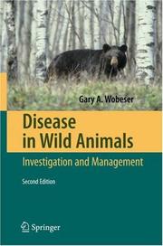 Cover of: Disease in Wild Animals by Gary A. Wobeser