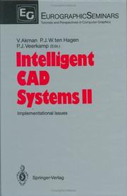Cover of: Intelligent CAD Systems II by 