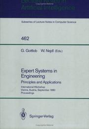 Cover of: Expert Systems in Engineering: Principles and Applications (Lecture Notes in Computer Science / Lecture Notes in Artific)