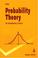 Cover of: Probability theory