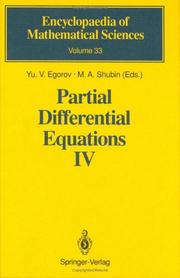 Cover of: Partial Differential Equations IV: Microlocal Analysis and Hyperbolic Equations (Encyclopaedia of Mathematical Sciences)