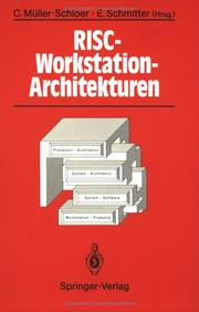 Cover of: RISC-Workstation-Architekturen by C. Müller-Schloer