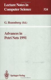 Cover of: Advances in Petri Nets 1991