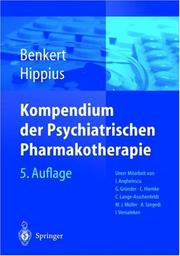 Cover of Psychiatrische Pharmakotherapie (Kliniktaschenbücher) by otto benkert,hanns hippius