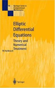 Cover of: Elliptic Differential Equations: Theory and Numerical Treatment (Springer Series in Computational Mathematics)