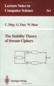 The stability theory of stream ciphers by C. Ding