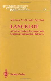 Cover of: LANCELOT: a Fortran package for large-scale nonlinear optimization (release A)