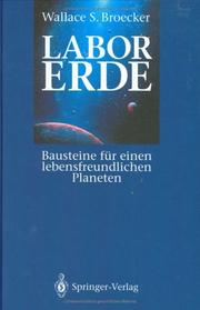 Cover of: Labor Erde: Bausteine für einen lebensfreundlichen Planeten