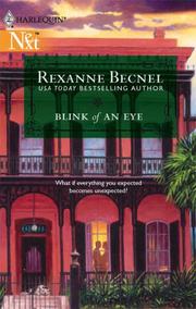 Cover of: Blink Of An Eye