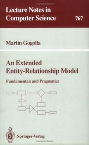An extended entity-relationship model by Martin Gogolla