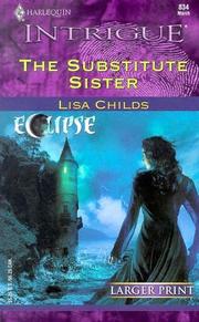 Cover of: The Substitute Sister by Lisa Childs