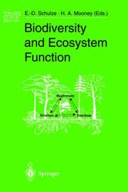 Cover of: Biodiversity and ecosystem function by Ernst-Detlef Schulze, Harold A. Mooney, eds.