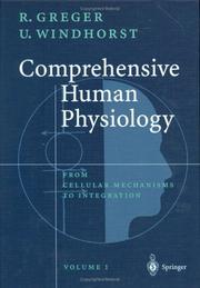 Cover of: Comprehensive human physiology by R. Greger, U. Windhorst (eds.).