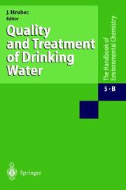 Cover of: Quality and Treatment of Drinking Water I (The Handbook of Environmental Chemistry)