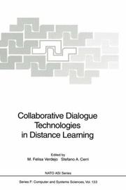 Cover of: Collaborative dialogue technologies in distance learning