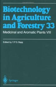 Cover of: Medicinal and Aromatic Plants VIII