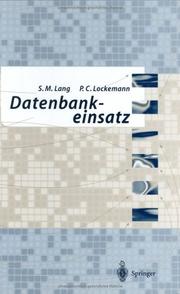 Cover of: Datenbankeinsatz
