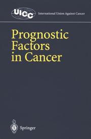 Cover of: Prognostic factors in cancer by edited by P. Hermanek ... [et al.].