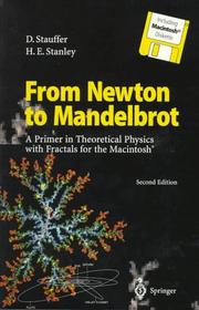Cover of: From Newton to Mandelbrot by Dietrich Stauffer