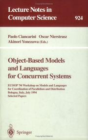 Object-based models and languages for concurrent systems cover