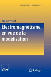Cover of: Electromagnétisme, en vue de la modélisation