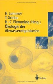 Cover of: Ökologie der Abwasserorganismen