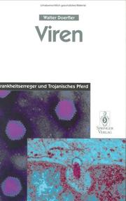 Cover of: Viren by Walter Doerfler