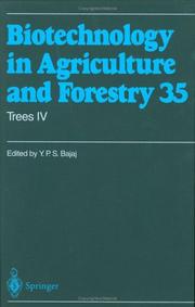 Cover of: Trees IV by Y. P. S. Bajaj