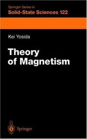 Cover of: Theory of magnetism