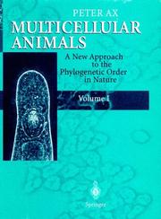 Cover of: Multicellular animals
