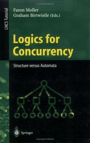 Cover of: Logics for concurrency by Faron Moller, Graham Birtwistle, eds.