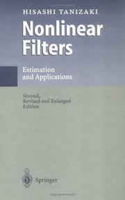 Cover of: Nonlinear filters by Hisashi Tanizaki