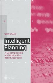 Cover of: Intelligent planning by Qiang Yang