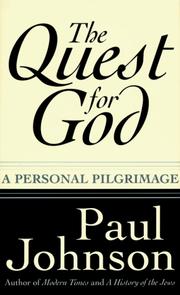 Cover of: The quest for God: a personal pilgrimage
