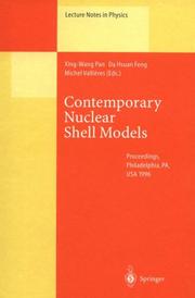 Cover of: Contemporary Nuclear Shell Models | 