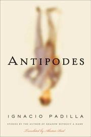 Cover of: Antipodes by Ignacio Padilla