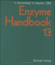 Cover of: Enzyme Handbook (Enzyme Handbook: Supplements) by Dietmar Schomburg, Dorte Stephan