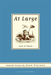 Cover of: At Large and At Small