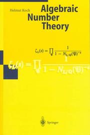 Cover of: Algebraic Number Theory