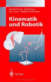 Cover of: Kinematik und Robotik