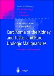 Cover of: Carcinoma of the kidney and testis, and rare urologic malignancies: innovations in management