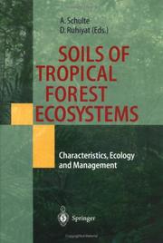 Cover of: Soils of Tropical Forest Ecosystems | 