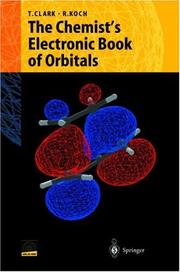 Cover of: The chemist's electronic book of orbitals