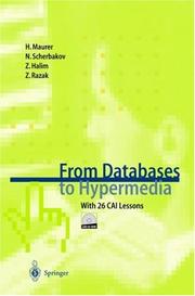Cover of: From database to hypermedia: with 26 CAI lessons