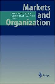 Cover of: Markets and organization