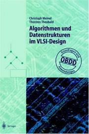 Cover of: Algorithmen und Datenstrukturen im VLSI-Design by Christoph Meinel, Thorsten Theobald